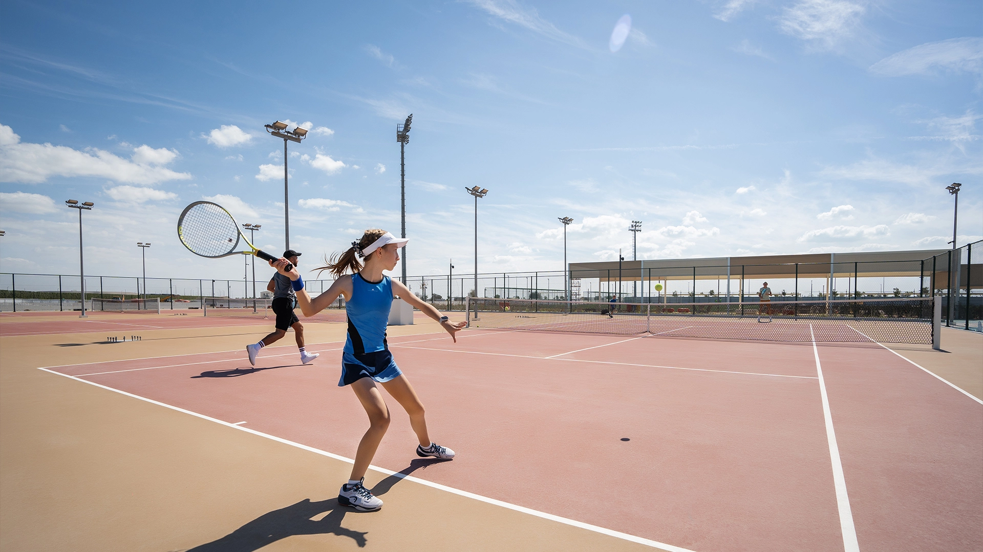 World-class Mouratoglou Tennis Center World-class Mouratoglou Tennis Center Opens at 321 Sports on Hudayriyat Island