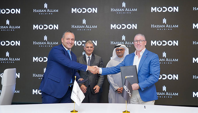 Modon Holding and Hassan Allam Holding to explore collaboration across large scale construction projects in Ras El Hekma